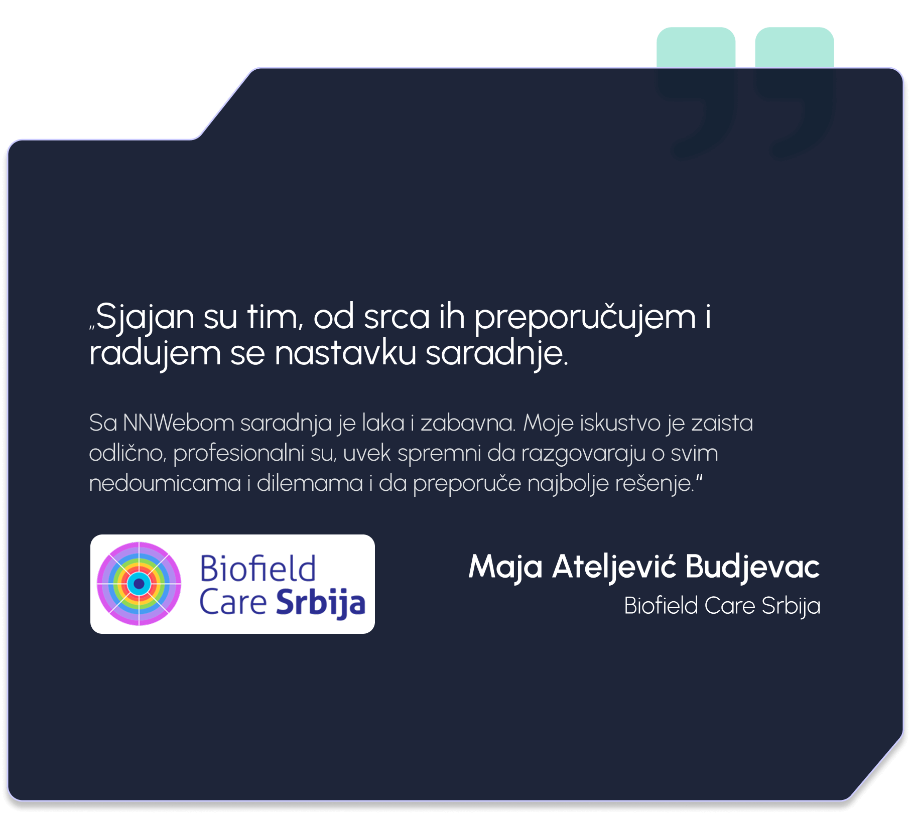 Maja Ateljević Budjevac recenzija