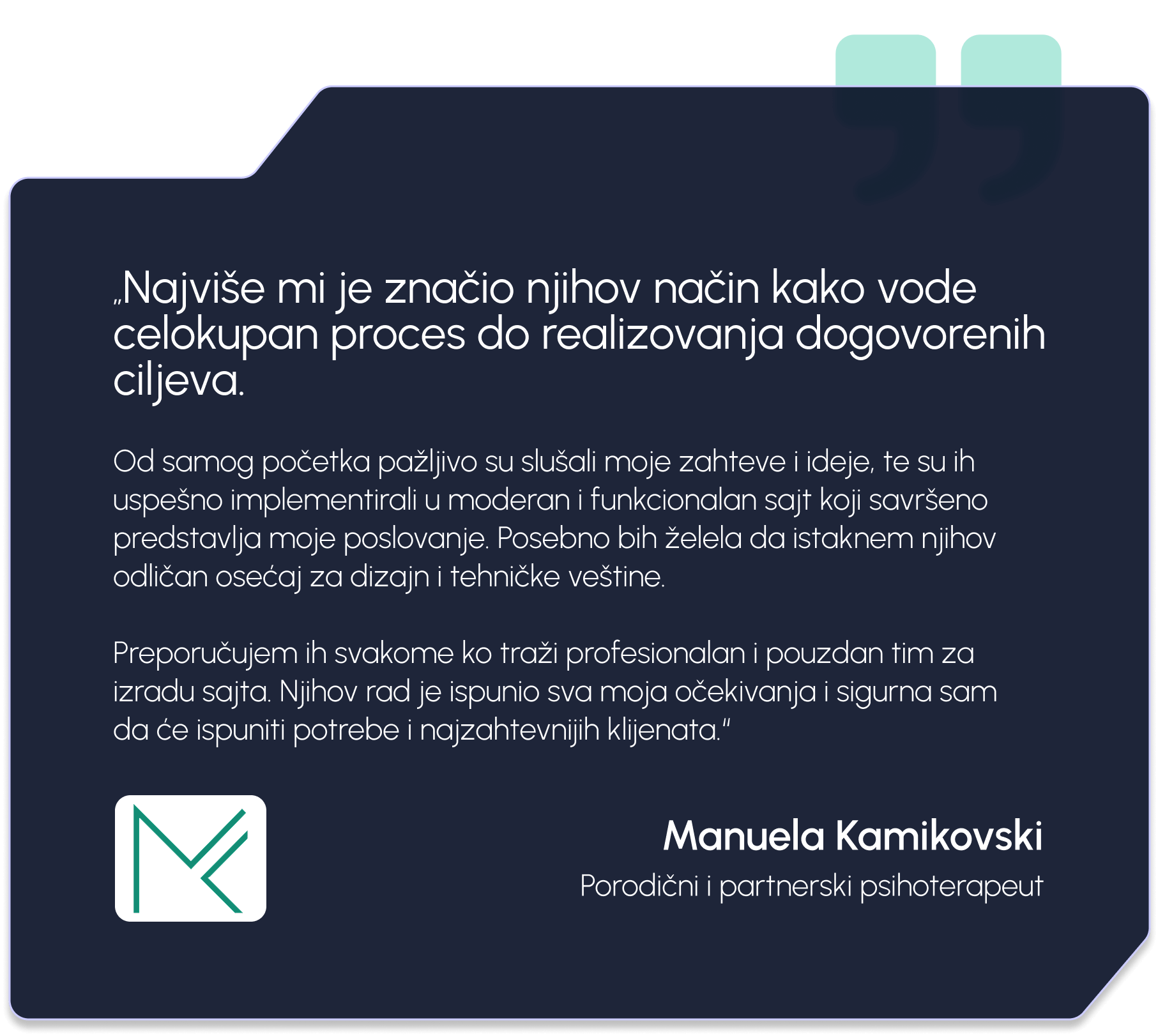 Manuela Kamikovski recenzija