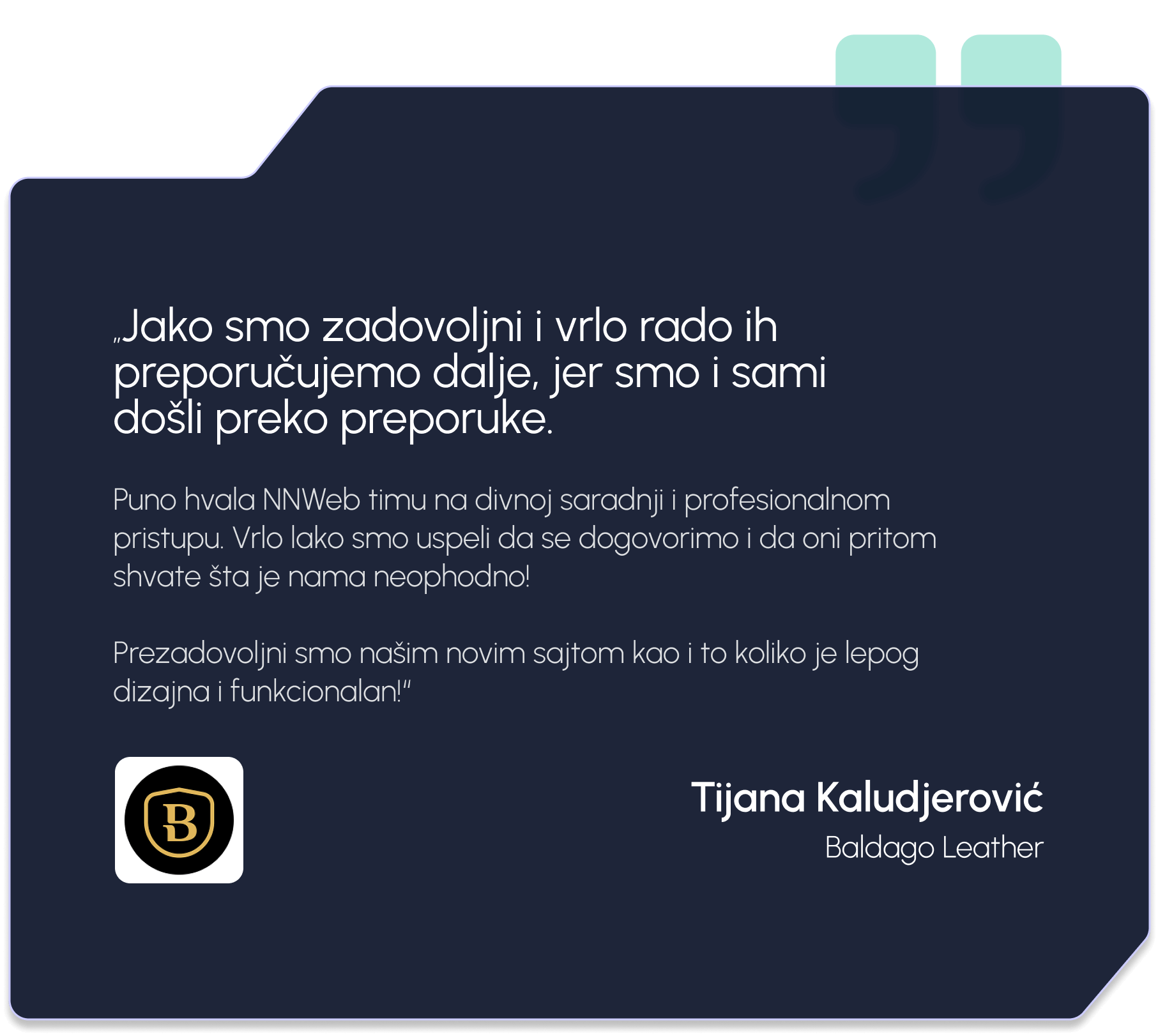 Tijana Kaludjerović recenzija